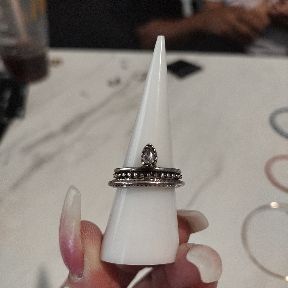 Two stackable ring - Picture 3 of 4